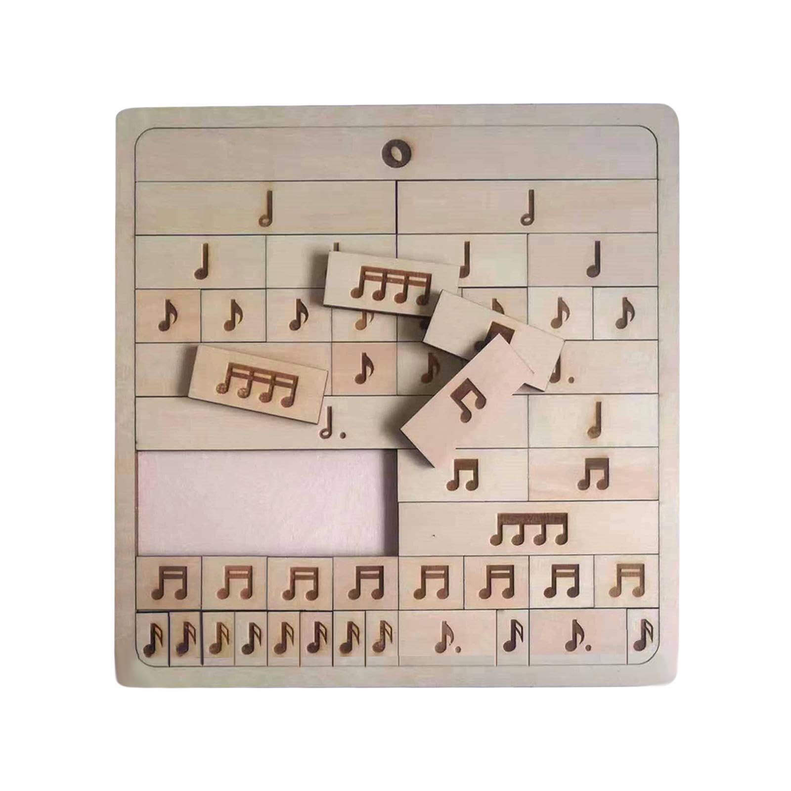 Amazon | amleso 木製パズル 音符パズル ジグソーパズル 音楽学習 音符